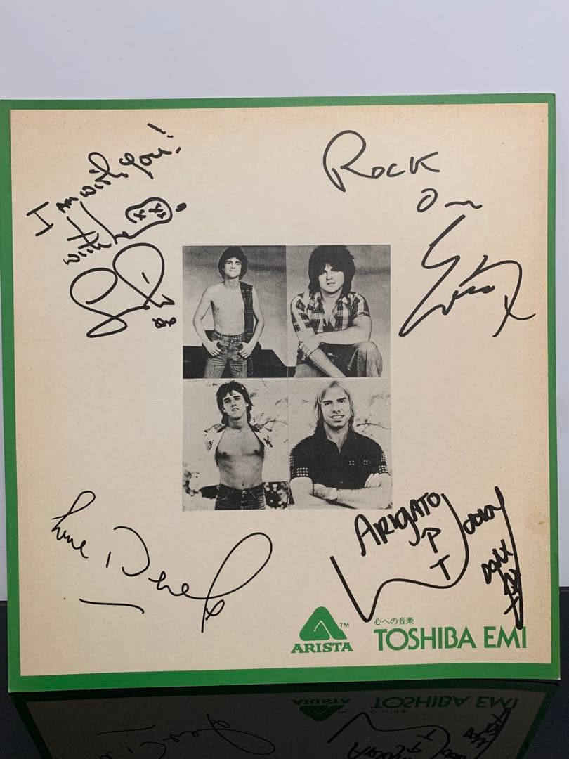 《希少レア》《送料無料》⭐︎ベイシティローラーズ 直筆サイン色紙⭐︎