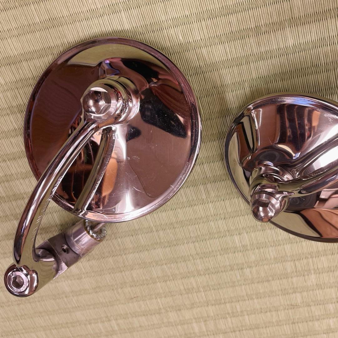 HALCYON バイクミラー ポリッシュ仕上げ