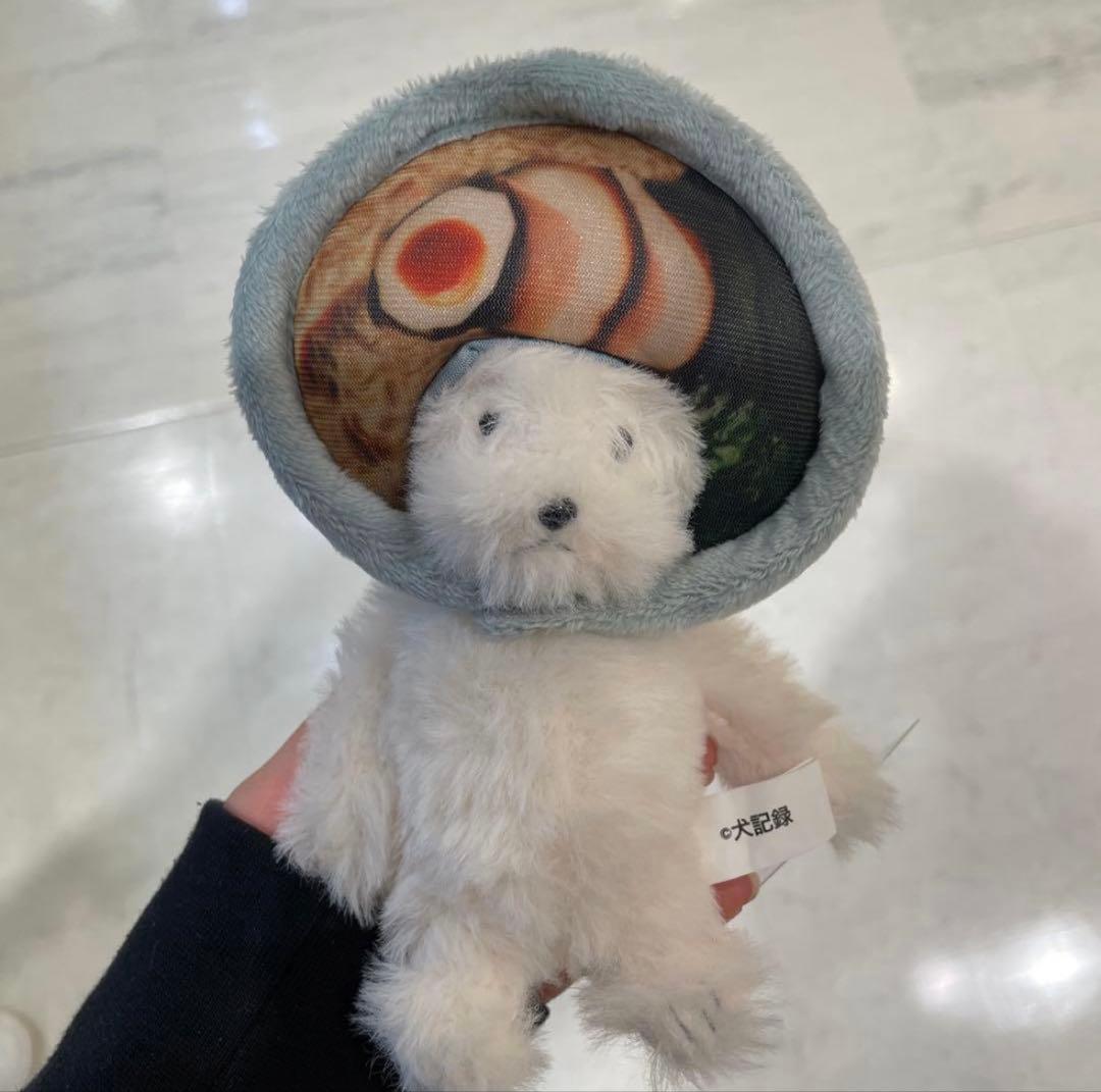 モーリーファンタジー 犬記録 ぬいぐるみマスコット ラーメン 犬