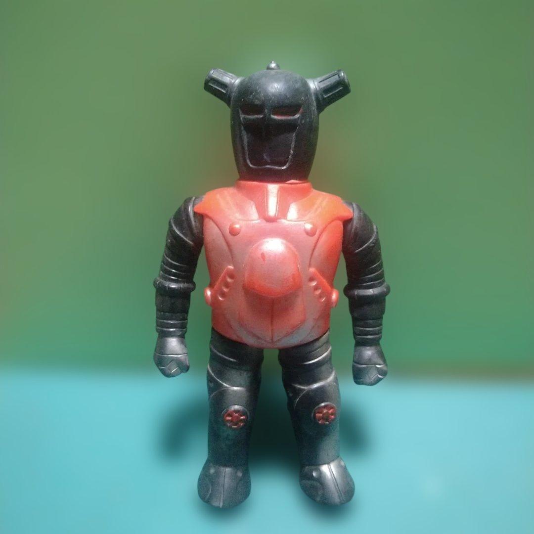 【当時物】　レッドバロン　 ヒリュウ 宣弘社 ブルマァク ソフビ