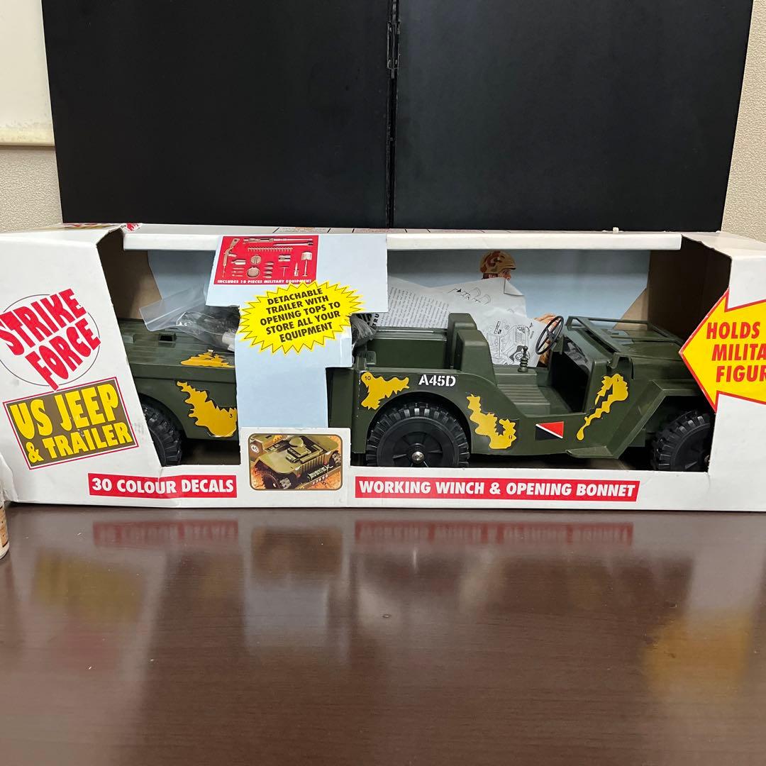 1/6 ミリタリージープ　トレーラー付き