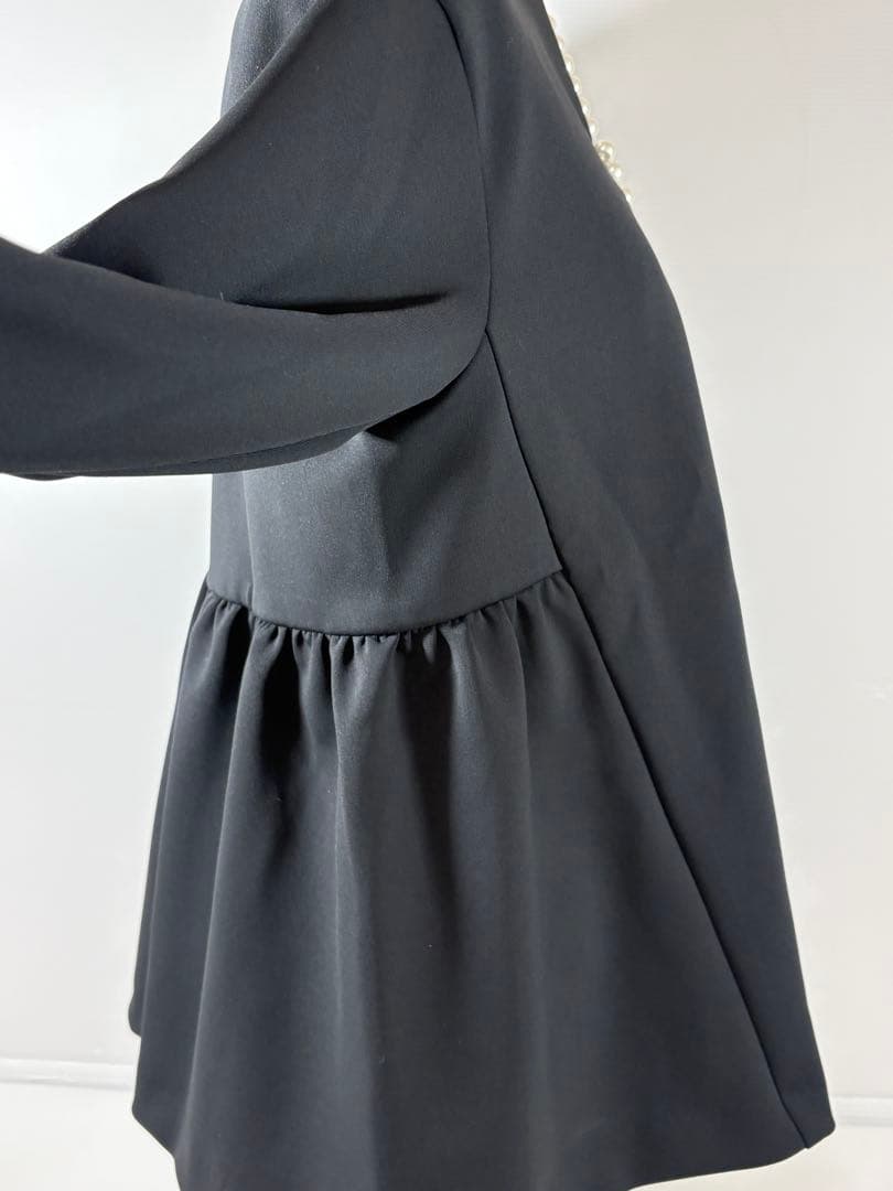 美品✨ユナイテッドアローズ SPONGY パールモチーフブラウス36