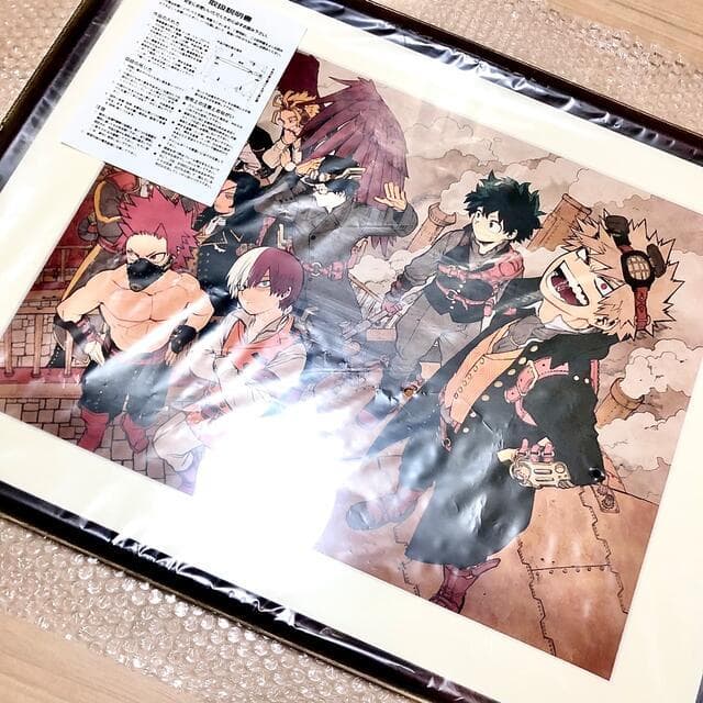 僕のヒーローアカデミア 複製原画 第6回キャラクター人気投票 僕のヒーローアカデミア 高級複製原画 第6回キャラクター人気投票結果