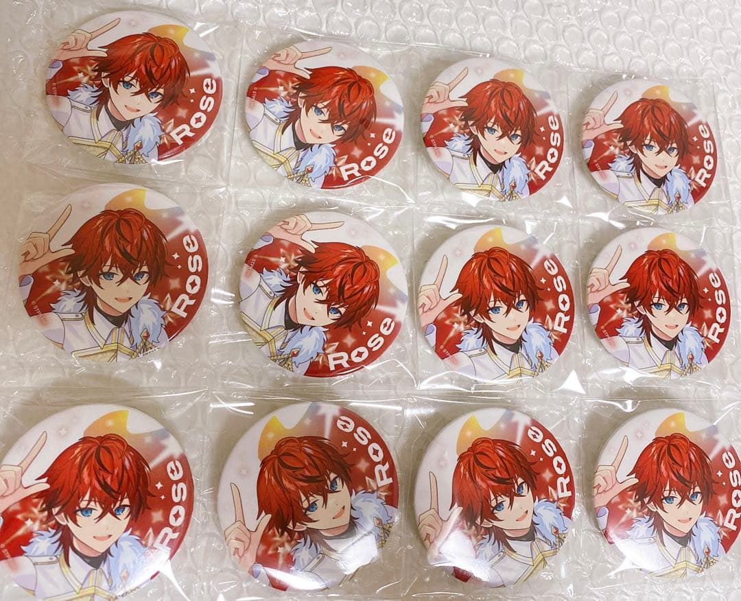 めておら　すとふぇす2026 缶バッジ　ロゼ ロゼ Rose すとふぇす 2026 等身 めておら 缶バッジ 22点 - メルカリ