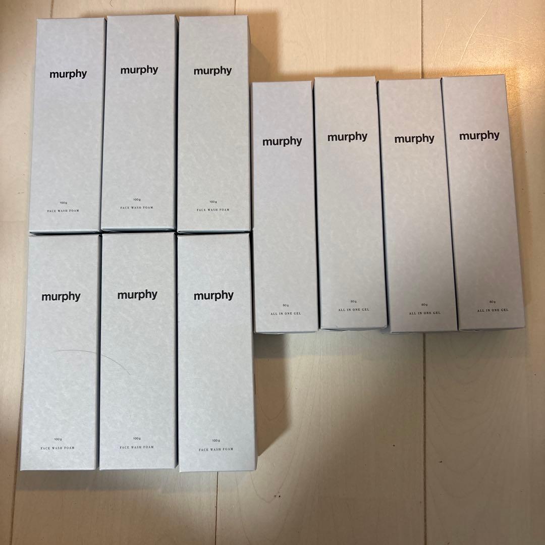 murphy FACE WASH FOAM 6個 オールインワンジェル　4個