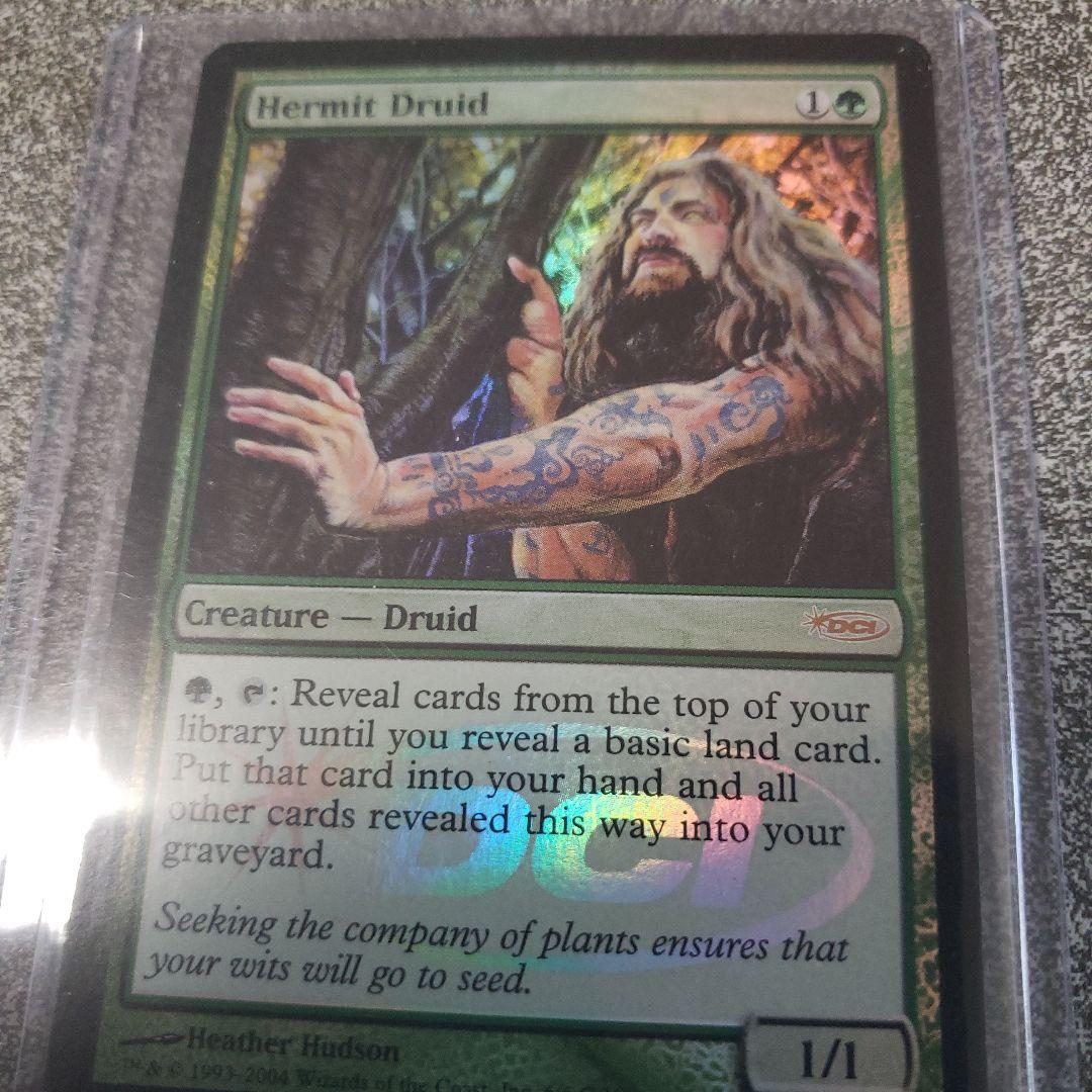 隠遁ドルイド/Hermit Druid(ジャッジ褒賞) 　英語Foil