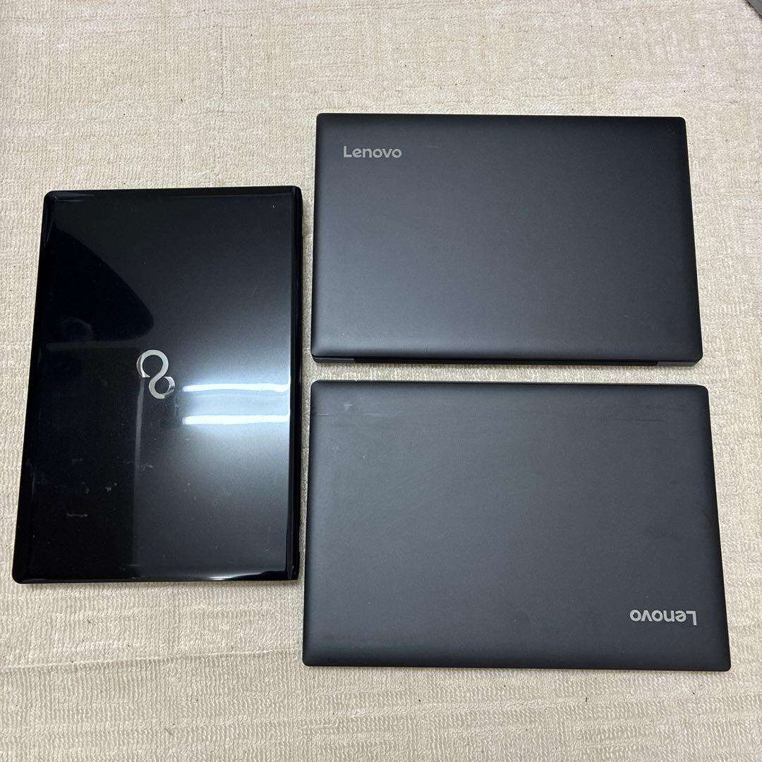 ノートPC 本体 3台まとめ売り BIOS起動確認済／ジャンク／部品取り