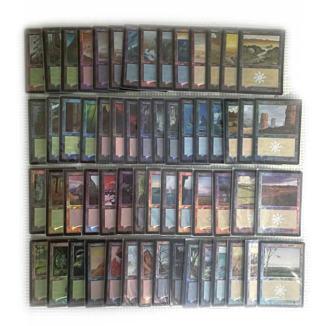 MTG 旧枠 英語 FOIL 基本土地 基本地形 セミコンプ まとめ売り 希少