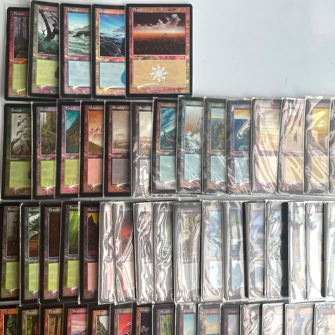MTG 旧枠 英語 FOIL 基本土地 基本地形 セミコンプ まとめ売り 希少