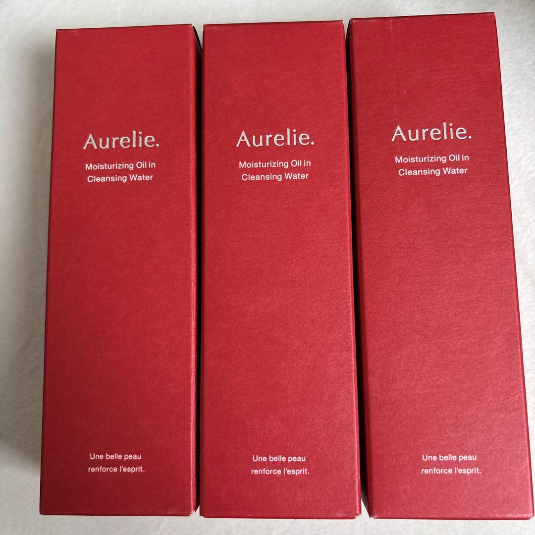 【新品未使用】Aurelie. モイストオイルイン クレンジングウォーター3本