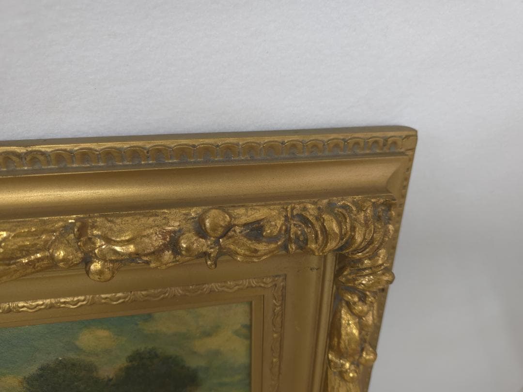 M▽モネ 絵画 レプリカ 複製画 プリキャンバス 額縁 (38302) - メルカリ