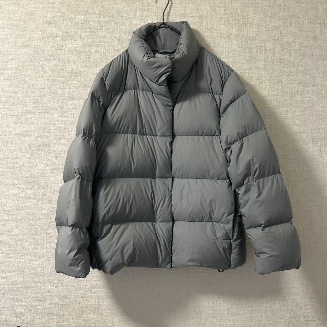 ユニクロ パウダーソフトダウンジャケットblue xlサイズ - メルカリ