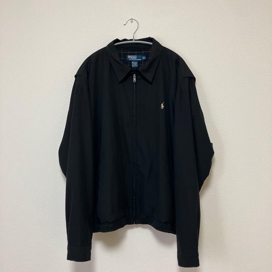 す*か様 美品 Polo by Ralph Lauren ブラック スイングトッ