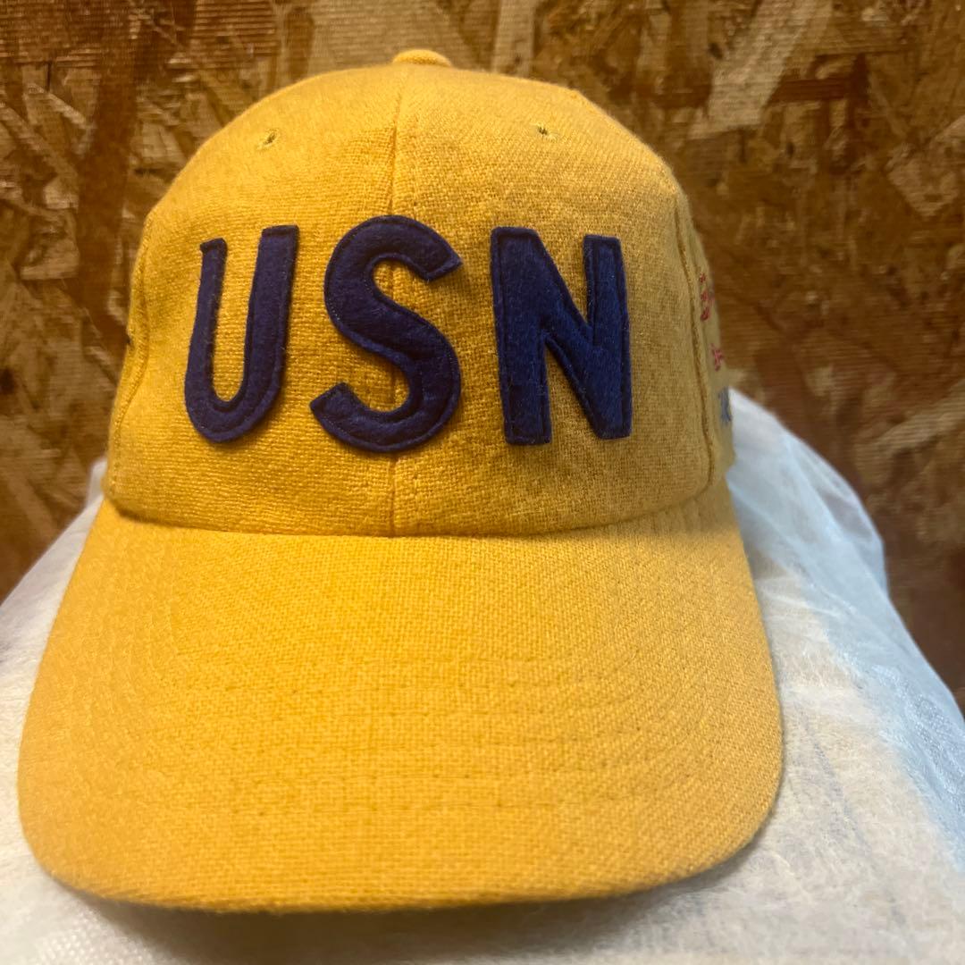 超レアー　ヴィンティージ　USN ファーイーストクルーズ キャップ