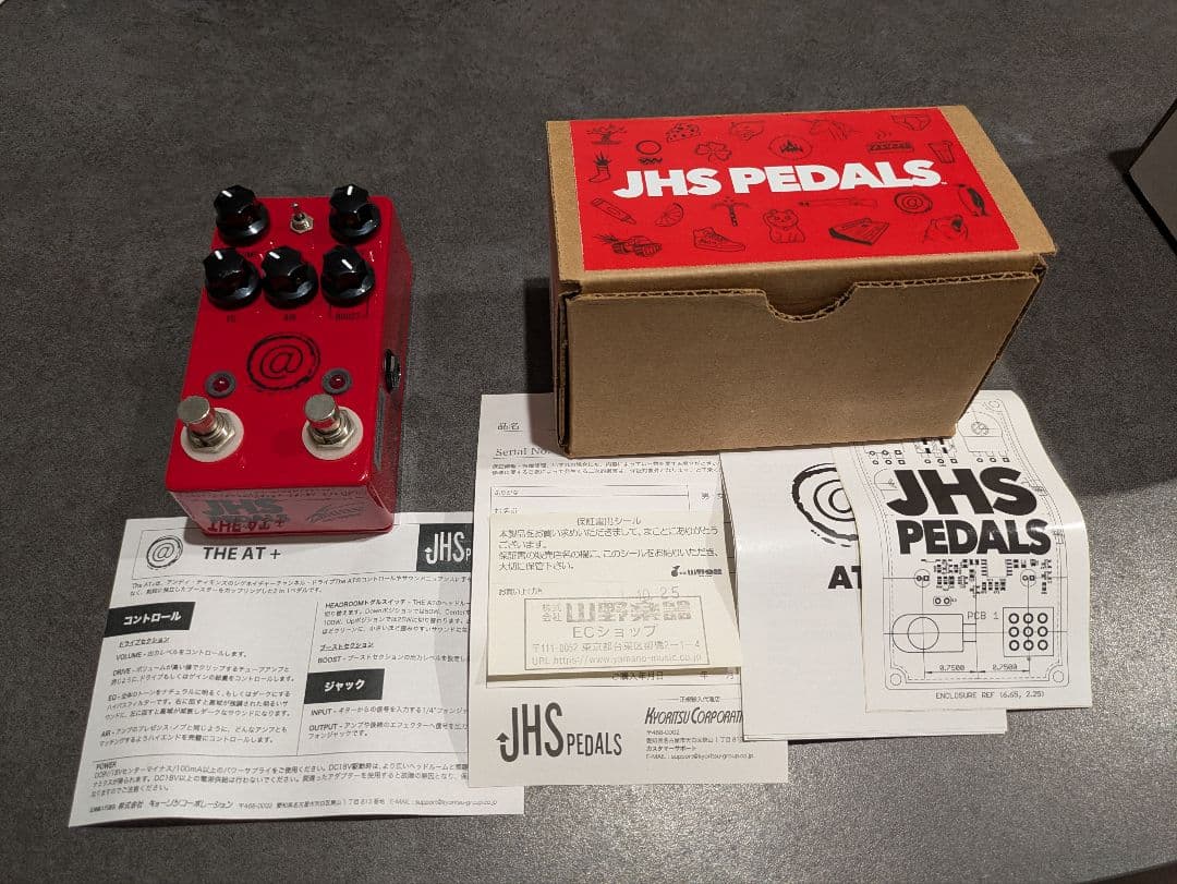 JHS PEDALS THE AT+ アンディ・ティモンズモデル JHS Pedals The AT+ – United States
