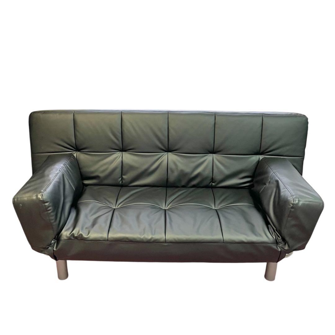 【引取専用】ニトリ ソファベッド Nシールド BK 楽天市場】ソファベッド (Nシールド マークスAM BK) ブラック 幅183cm