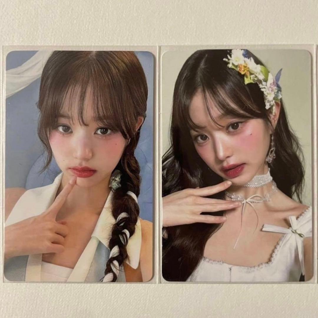 IVE ウォニョン ALIVE 初回限定盤 A盤 B盤 封入 トレカ 2枚