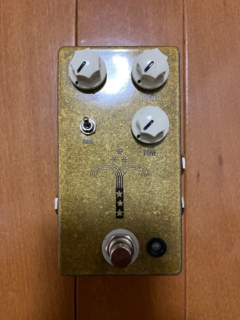 JHS PEDALS ペダルエフェクター ゴールド