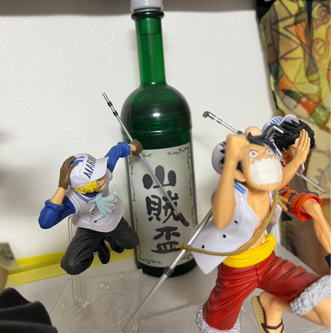 ONE PIECE ルフィ サボ エース 三兄弟 フィギュアセット - メルカリ