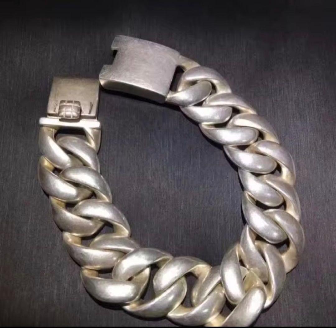 シルバーブレスレット シルバーチェーン 2点まとめ商品