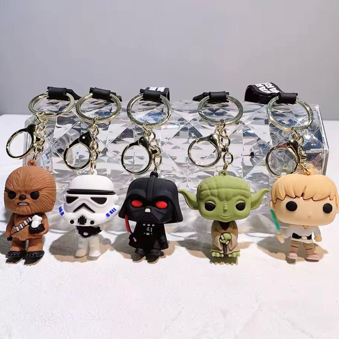 star wars スターウォーズ ヨーダ キーホルダー ストラップ - メルカリ
