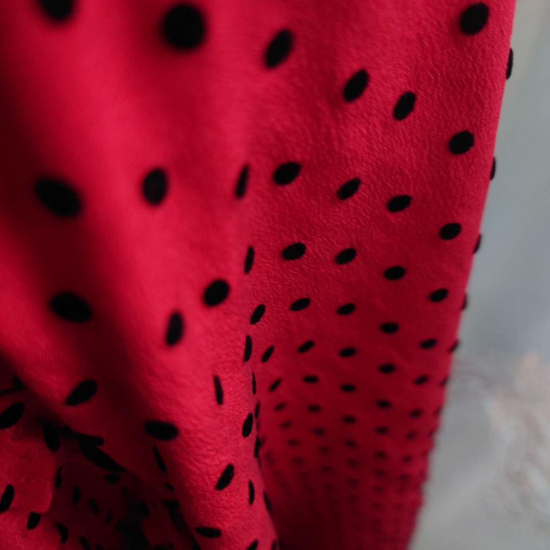 サンローラン／ドット柄（立体ドット）シルク長袖シャツ38 - メルカリ