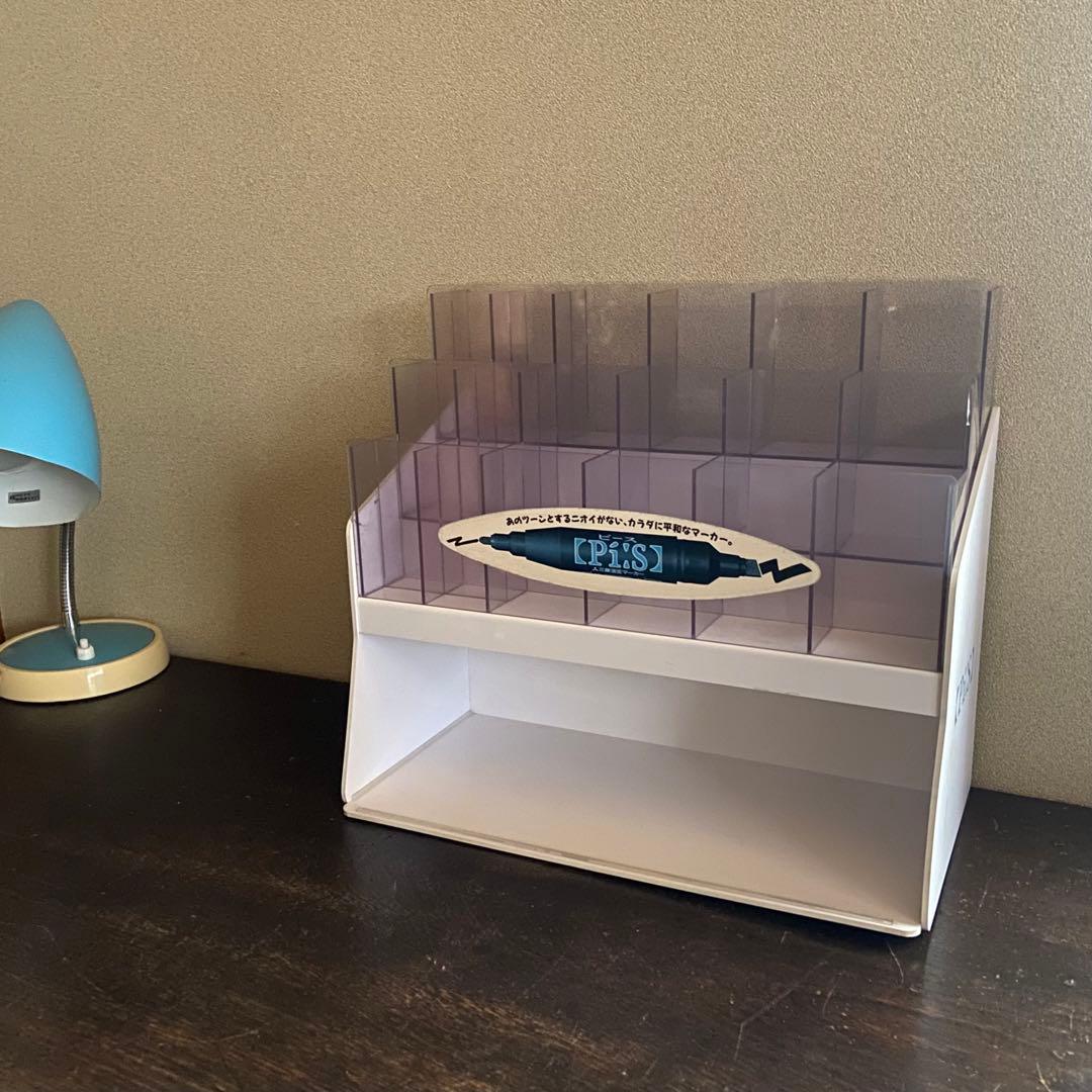 昭和レトロ 店舗什器 ペンスタンド 三菱鉛筆 ペンはおまけです - メルカリ