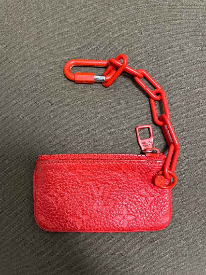 ルイヴィトン　ポシェット•クレ　モノグラムチェーンケース　M7474