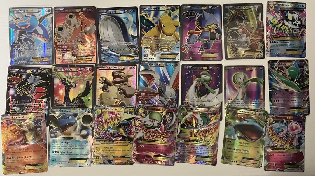 ポケモンカードXY EX 海外版 まとめ売り 引退品 - メルカリ