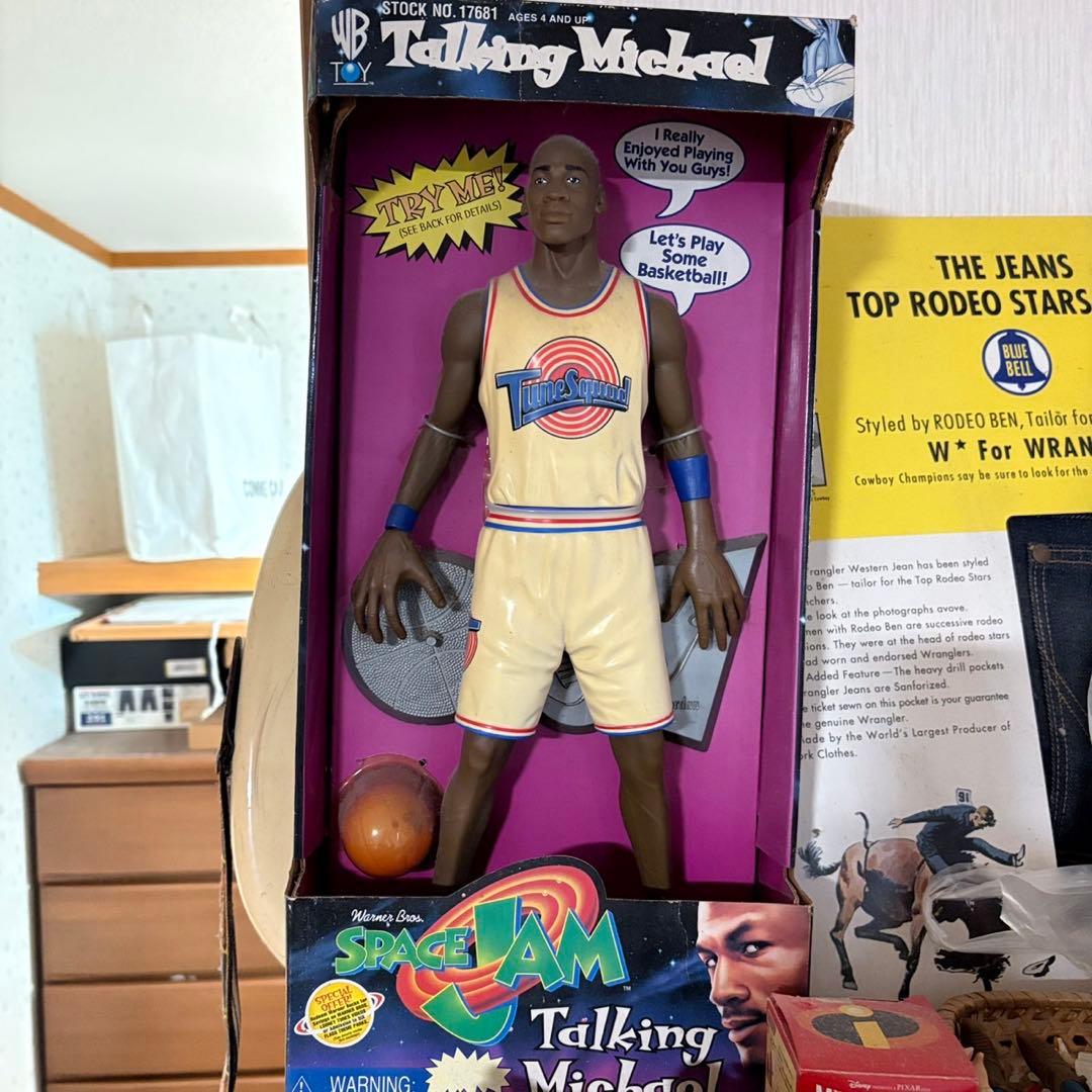 Space Jam Talking Michael Jordan フィギュア - メルカリ