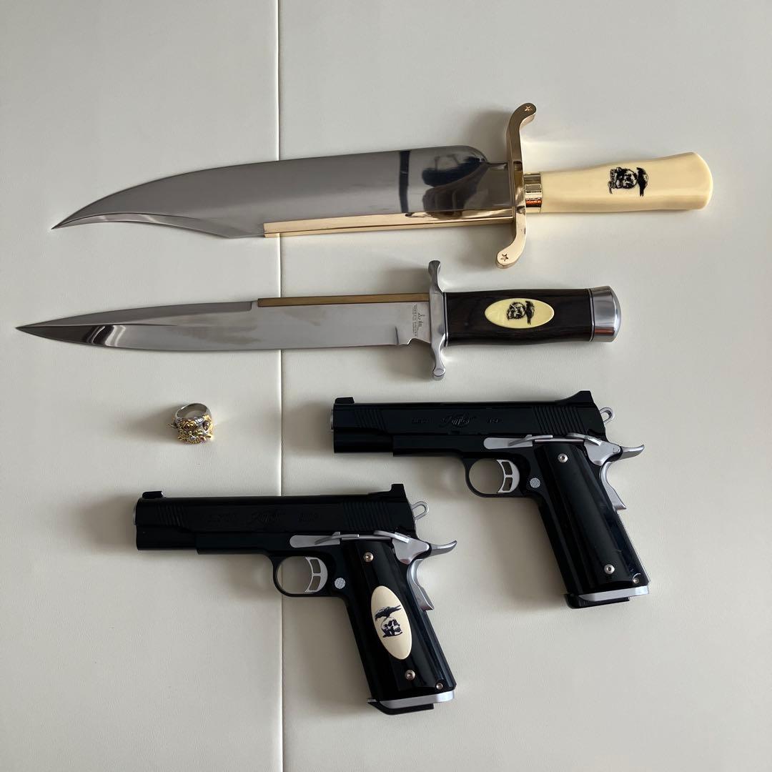 【WA】1911/ギルヒブン ナイフ エクスペンダブルズver./ラッキーリング ナイフショップ グローイング！□Gil Hibben【ギル・ヒブン