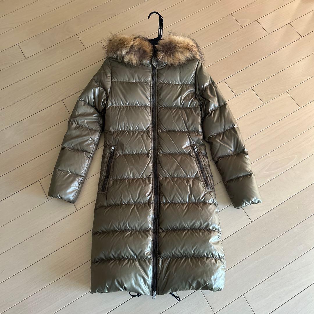 DUVETICA ダウンコート　サイズ40 オリーブグリーン DUVETICA（デュベティカ） ダウンコート ダウンジャケット DUVETICA