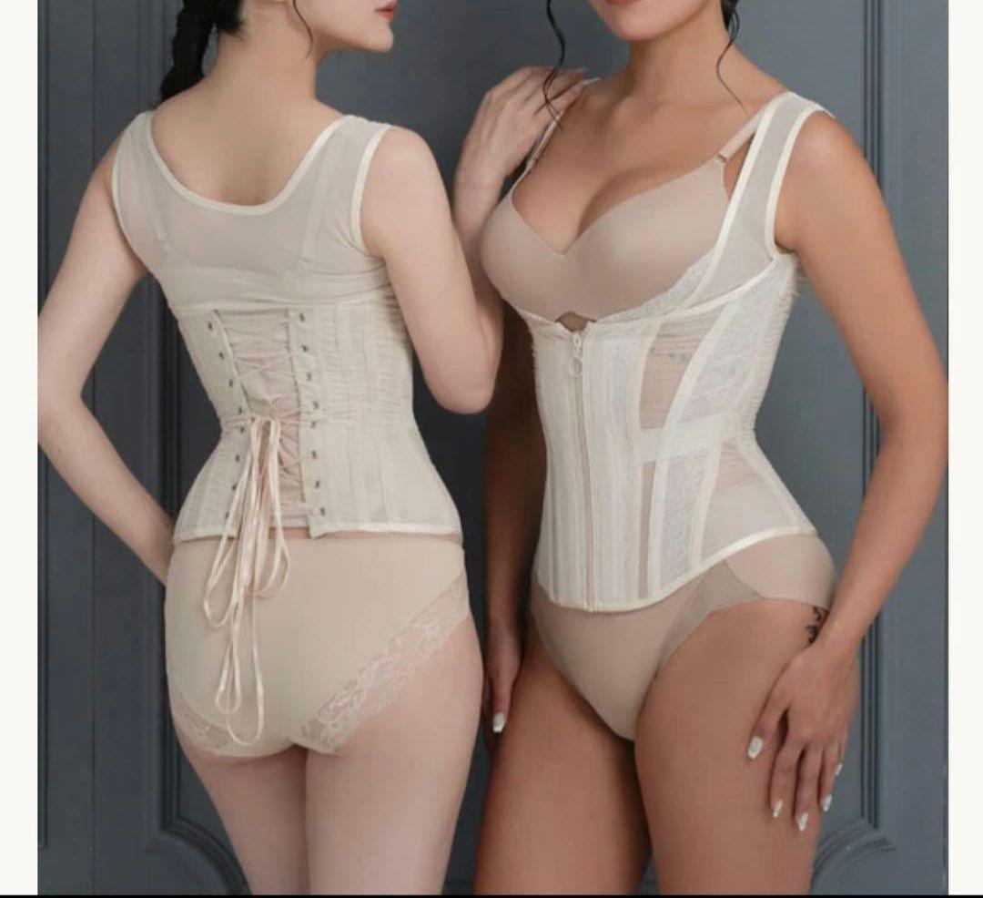 揚*読様 元鈴木さんバストリフトコルセット　ソフィア　ベージュ　Мサイズ