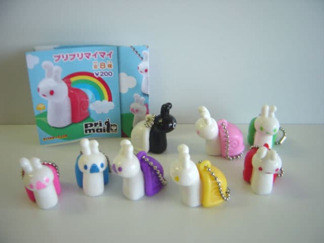 ♯Hvi29AOプリプリマイマイやわらかマスコット全8種