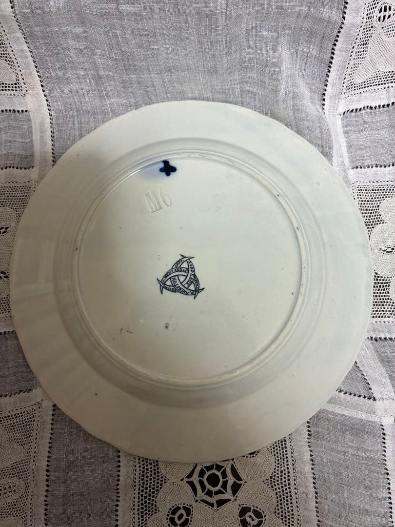 フランス アンティークVieillard & Johnston ボルドー窯 - メルカリ