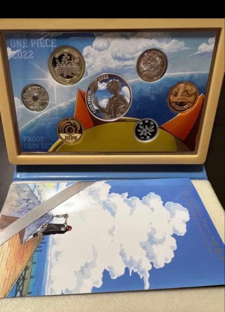 ワンピース プルーフ貨幣セット ※硬貨は付属しない - メルカリ