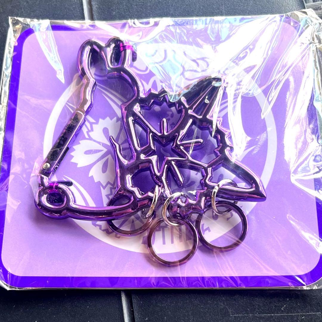 #FR2 撫子　カラビナ　京都 キーリング　紫　エフアールツー　新品　チャーム