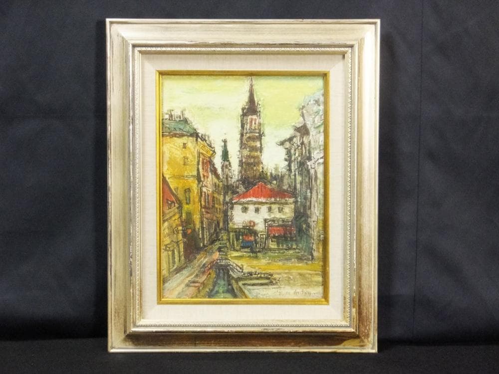 三觜正之　直筆サイン『ベニス風景』油彩 1971年 4号 0313E 2026年最新】Yahoo!オークション -三觜正之の中古品・新品・未使用品一覧