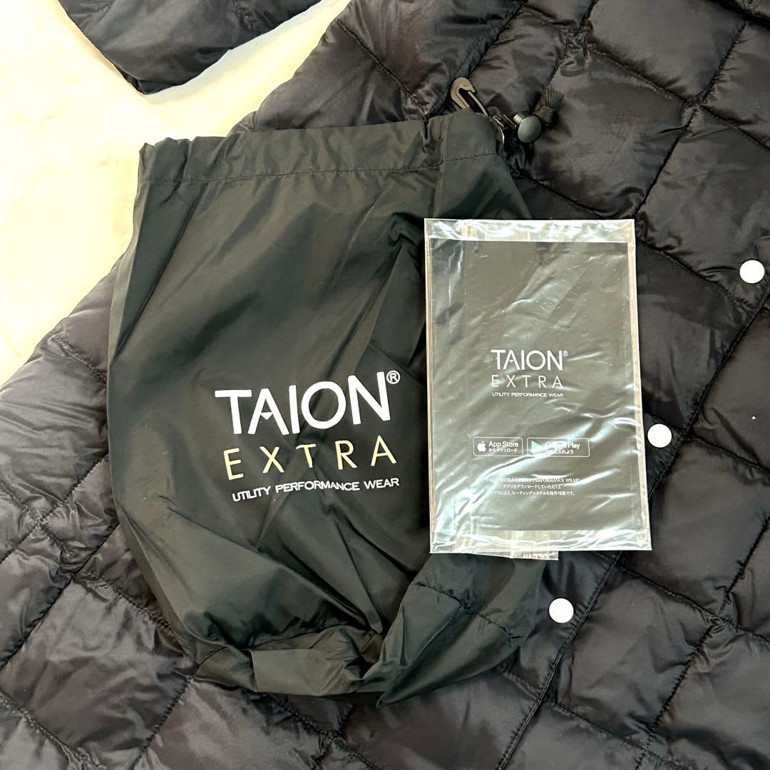 新品 タイオンエクストラ ボレロ ロングダウン S ネイビー 多数way