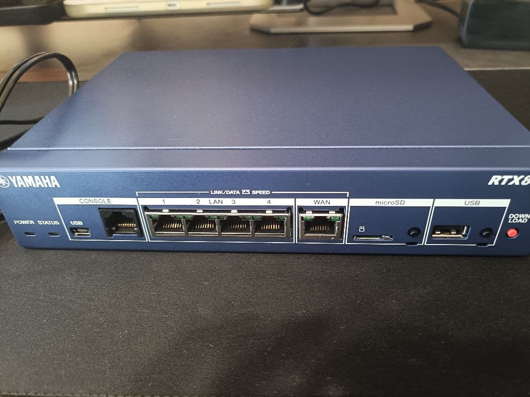 【動作確認済】YAMAHA RTX830 本体のみ