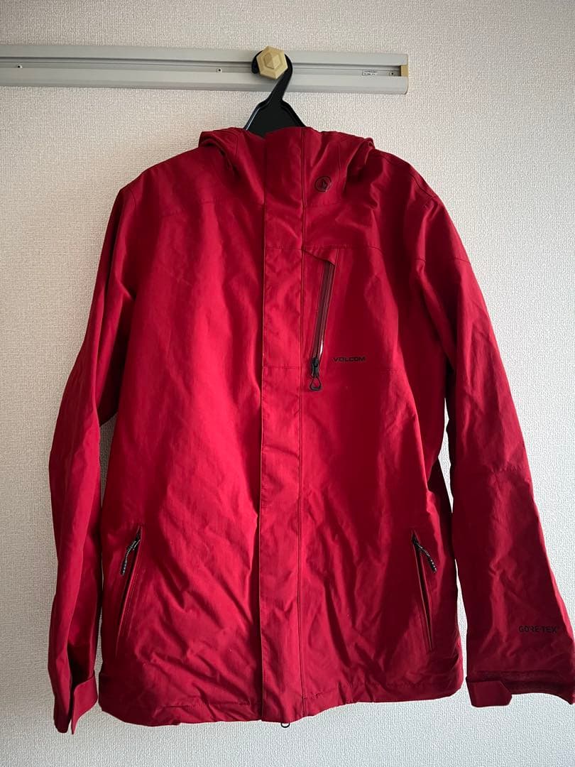 ボルコム スノーボードウェア ゴアテックス Lゴア レッド