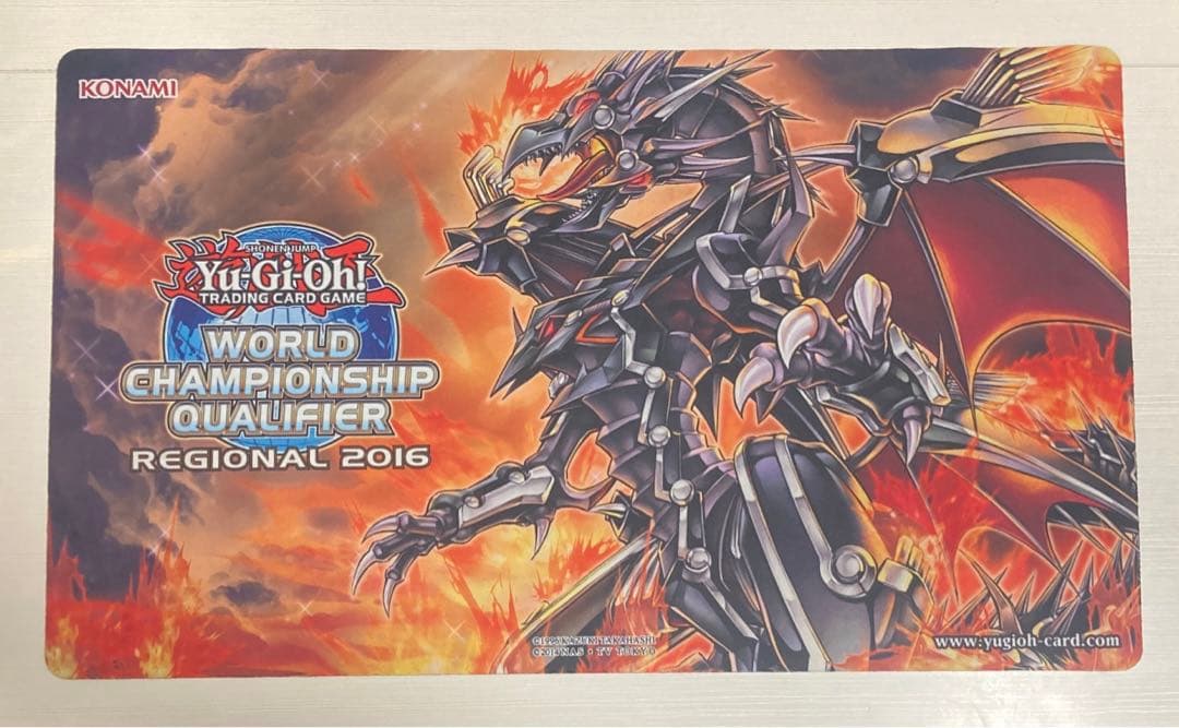 遊戯王 真紅眼の鋼炎竜 プレイマット - メルカリ