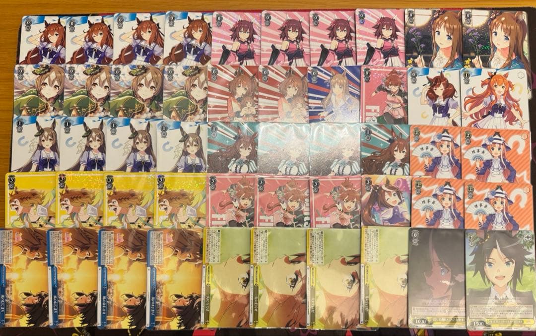 ユ*す様 ヴァイスシュヴァルツ　ウマ娘　ストブ枝デッキ