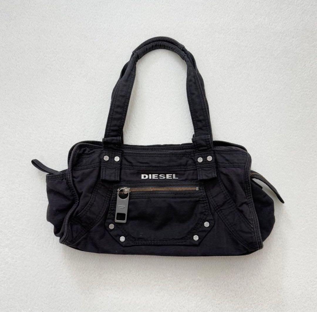 バッグ DIESEL 00s Denim Mini Boston Bag archive