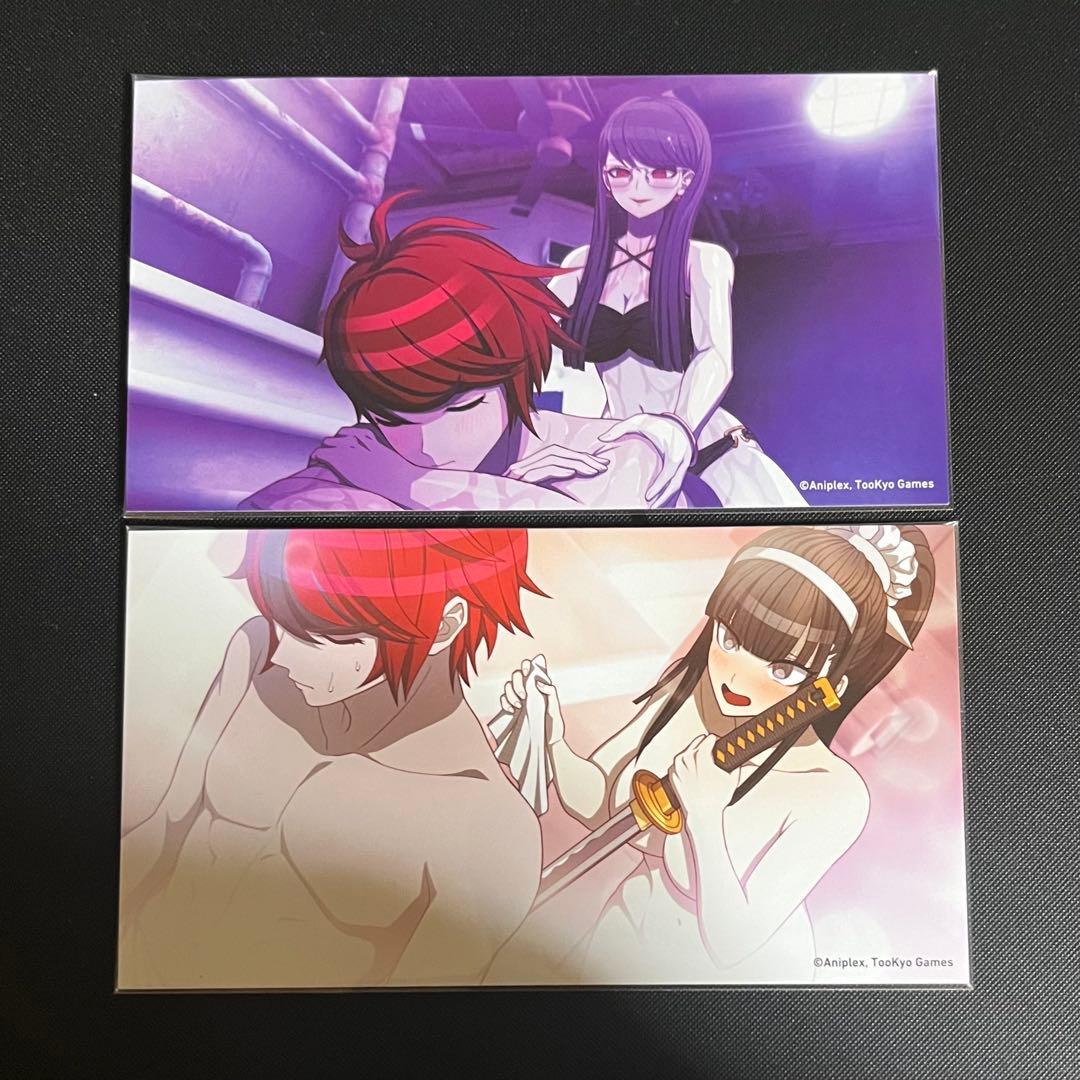 HUNDRED LINE ご褒美 ビジュアルカード ハンドラ 雫原 凶鳥 - メルカリ