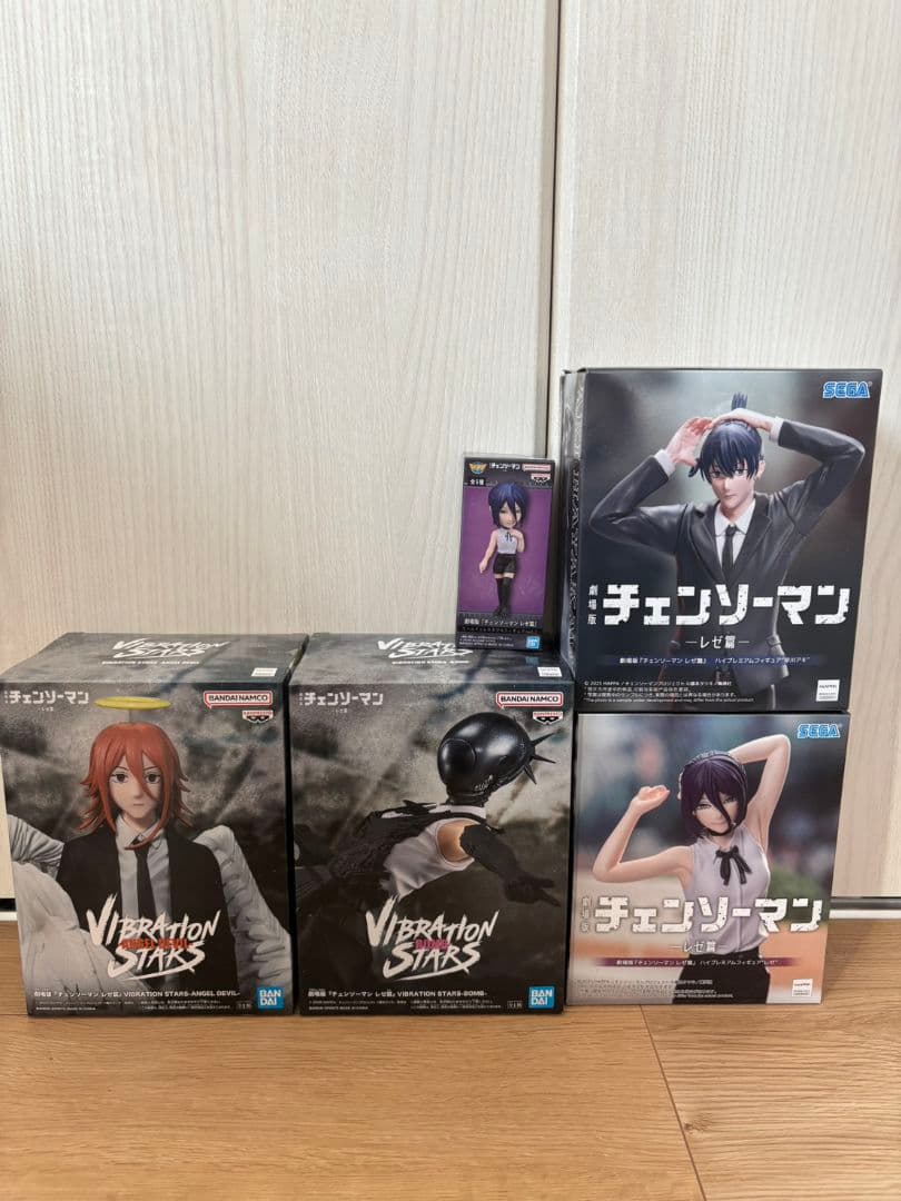 チェンソーマン 　レゼ篇　アキ　ボム レゼ　　　天使の悪魔　フィギュア　ワーコレ