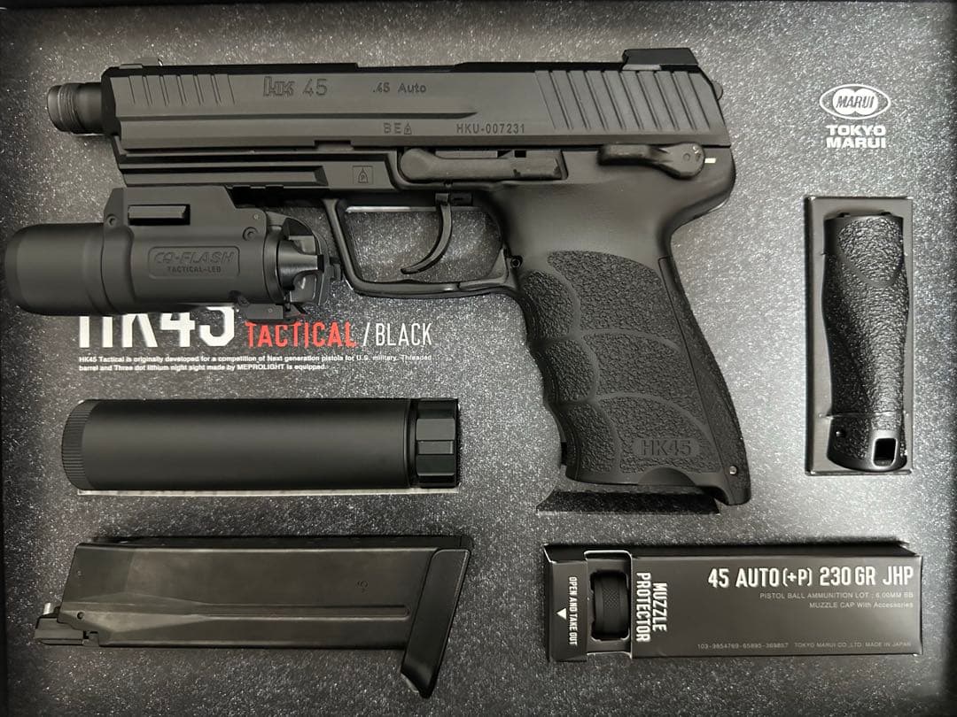 割*鏡様 東京マルイ HK45 タクティカルブラック 東京マルイ】HK45 タクティカル ブラック（2025年3月8日再販） – ROCK-et