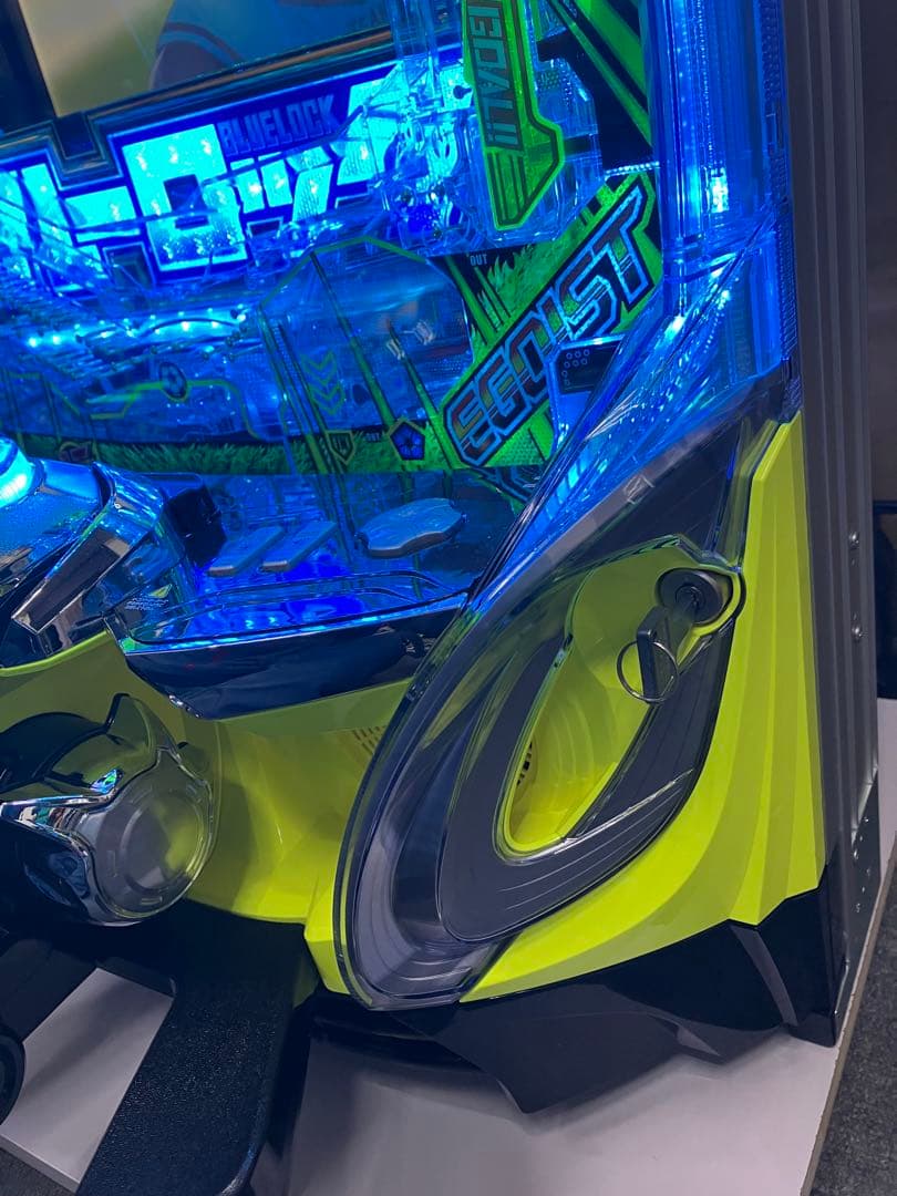 スマパチ実機 パチンコ eフィーバーブルーロックMZ 簡易ユニット付