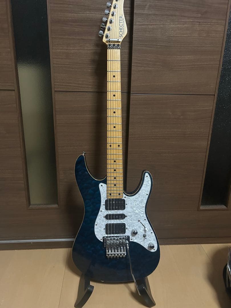 ギター SCHECTER SD-2-24-BW/M See Through Blue