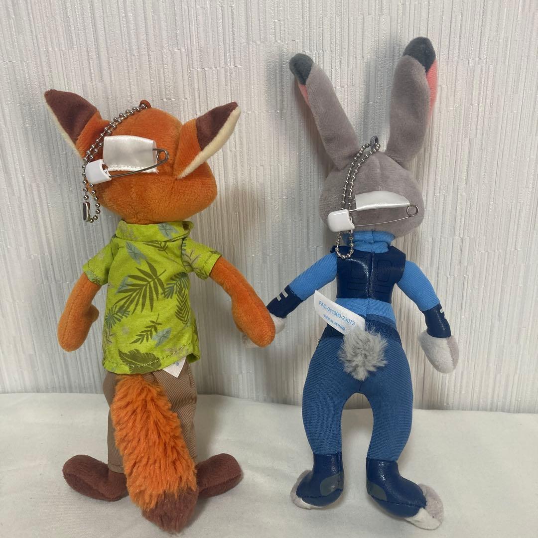 ニック・ワイルド＆ジュディ・ホップス ぬいぐるみセット - メルカリ